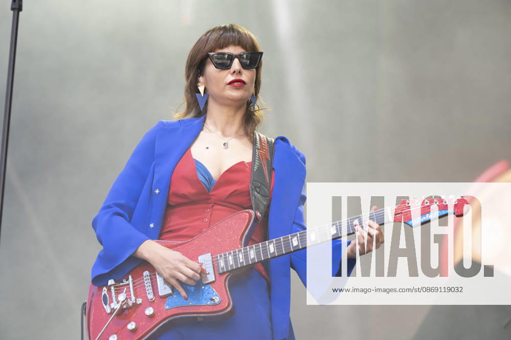 Nat Simons performs Hispanidad Festival 2026 in Madrid, Spain - 10 Oct 2026 Singer Nat Simons performs during the Hispanidad Festival 2026 concert at the Plaza de Espana. Madrid Spain