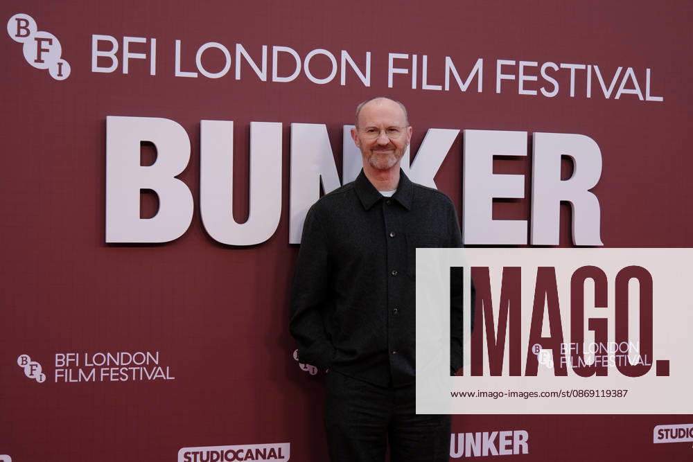 Bunker gala screening, BFI Southbank, London, UK, 10 October 2026 Mark Gatiss at the gala screening of Bunker, BFI Southbank, London, UK, 10 October 2026., Credit:Julie Edwards Avalon United Kingdom, London