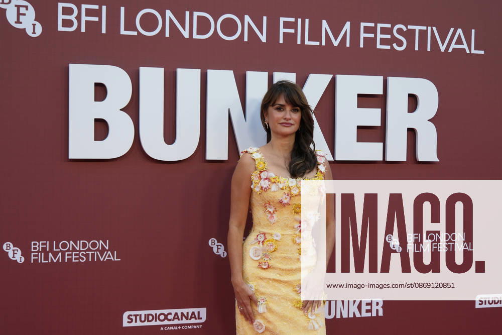 Bunker gala screening, BFI Southbank, London, UK, 10 October 2026 PenÃ lope Cruz at the gala screening of Bunker, BFI Southbank, London, UK, 10 October 2026., Credit:Julie Edwards Avalon United Kingdom, London
