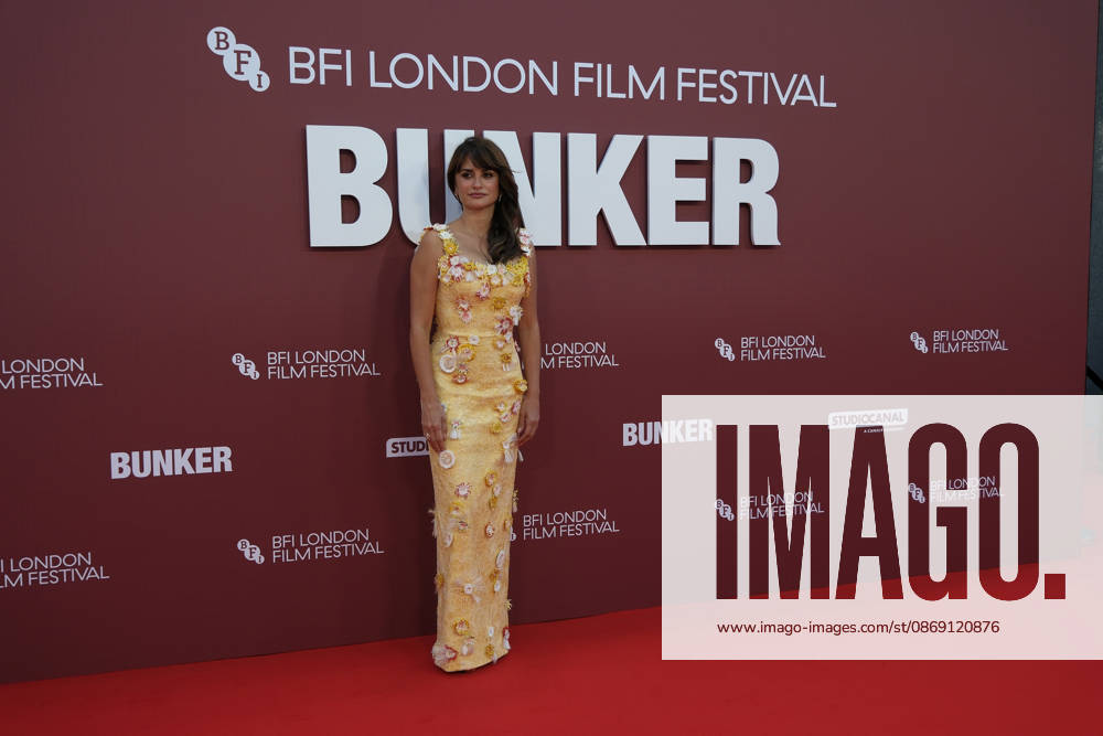 Bunker gala screening, BFI Southbank, London, UK, 10 October 2026 PenÃ lope Cruz at the gala screening of Bunker, BFI Southbank, London, UK, 10 October 2026., Credit:Julie Edwards Avalon United Kingdom, London