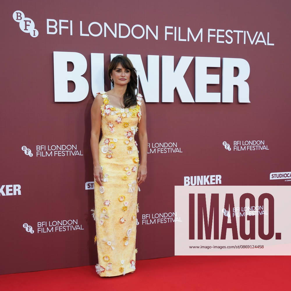 Gala Screening Of Bunker on Saturday 10 October 2026 Penà lope Cruz attends the red carpet for Gala Screening Of Bunker screening during the London Film Festival 2026 on Saturday 10 October 2026 at Royal Festival Hall, London. ., Credit:Julie Edwards Avalon