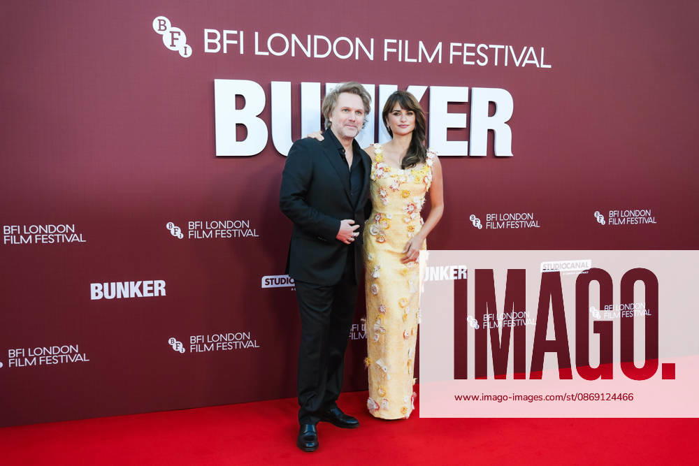 Gala Screening Of Bunker on Saturday 10 October 2026 Florian Zeller, Penà lope Cruz attends the red carpet for Gala Screening Of Bunker screening during the London Film Festival 2026 on Saturday 10 October 2026 at Royal Festival Hall, London. ., Credit:Julie Edwards Avalon