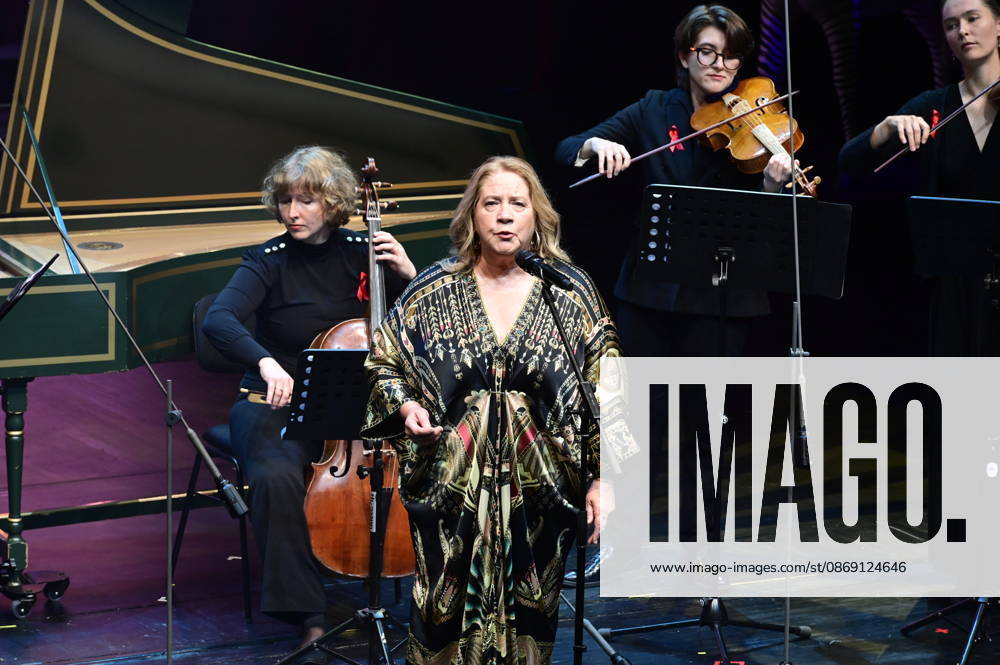 Kathy Kelly und das Dresdner Barock-Ensemble camerata musikus s mit Milko Kersten bei der 18. Hope Gala 2026 im Schauspielhaus. Dresden