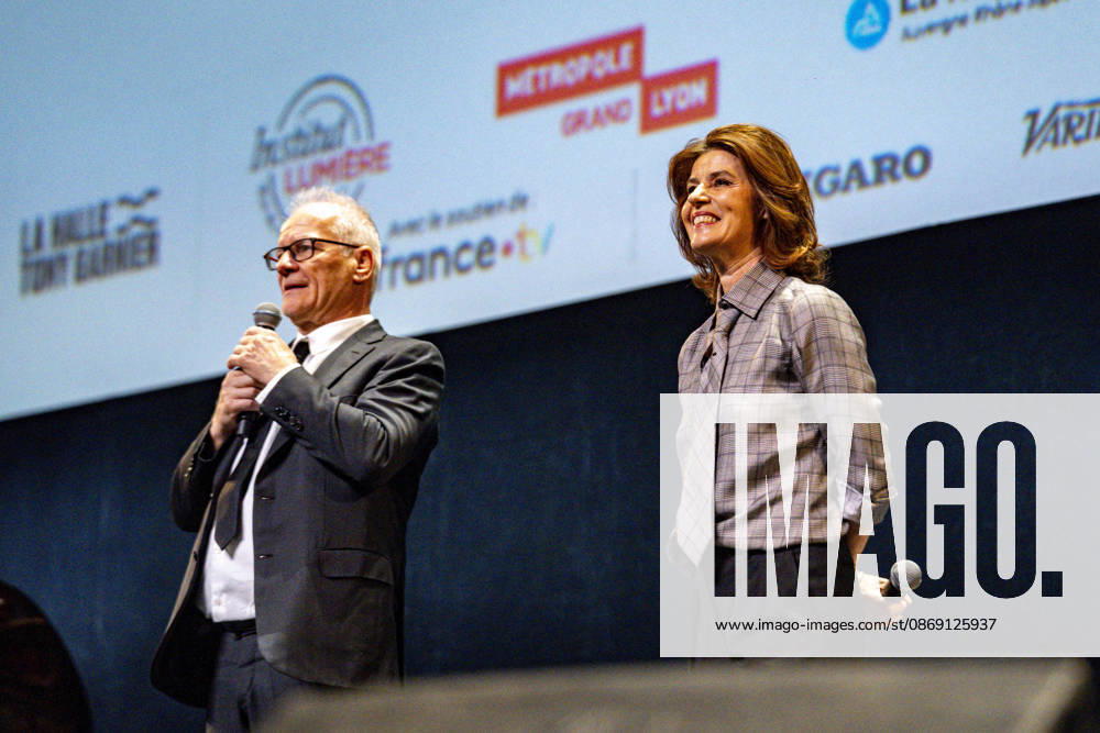 PEOPLE: Festival Lumiere - Lyon 10 10 2026 Thierry Frà maux and Irene Jacob attend the opening ceremony of the 18th Festival Lumiere in Lyon (France) on October 10, 2026. Photo by Sandrine Thesillat PsNewZ