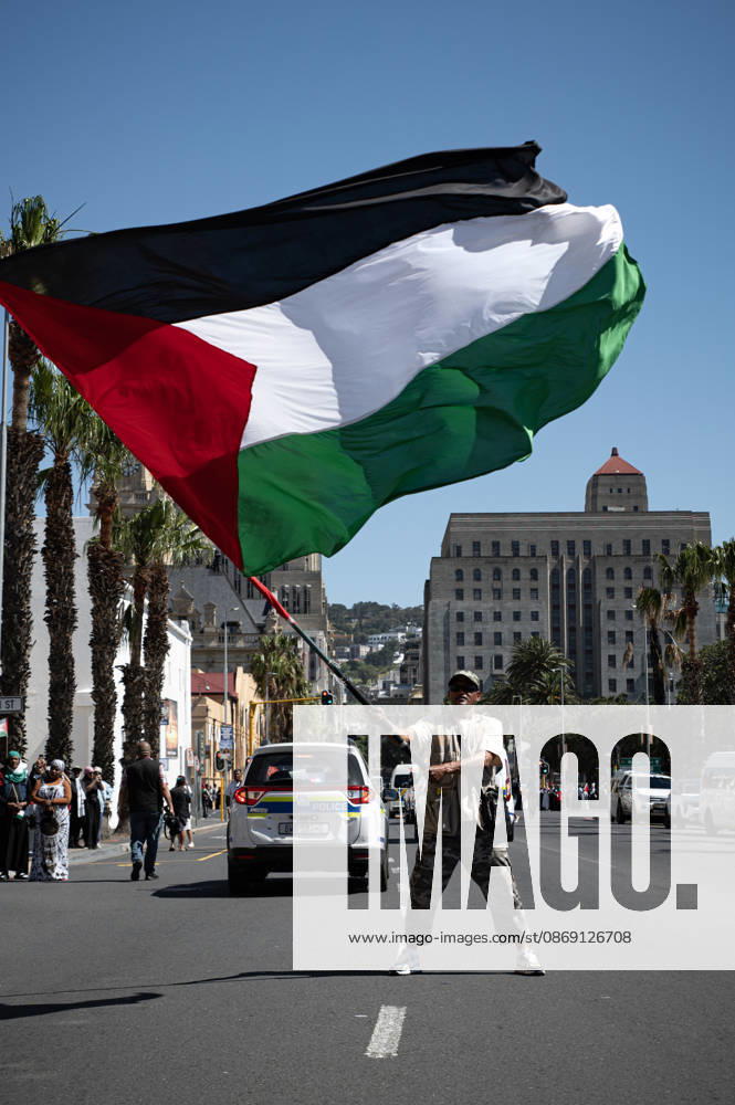 Pro-Palestine Global Mass March in Cape Town People attend a Pro-Palestine Global Mass march in Cape Town, South Africa, 10 October 2026. Thousands of people marched through central Cape Town as part of a coordinated Global Day of Action for Palestine. More than 200 organisations mobilised demonstrations across at least 60 countries and 250 locations, marking three years since the start of Israels military campaign in Gaza. Cape Town was the centre of the African leg, with 32 actions across 10 countries. Cape Town South Africa