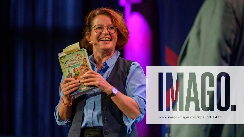 Margit Auer am Samstag, den 10. Oktober 2026, bei der Lit.Ruhr auf Zeche Zollverein in Essen-Katernberg. Deutschland NRW Essen