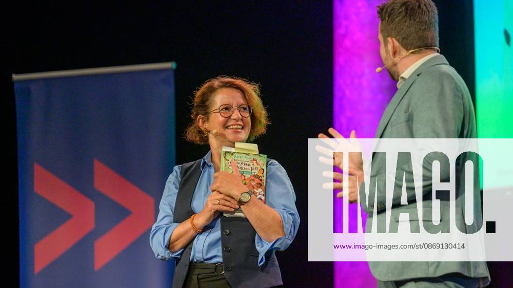 Margit Auer am Samstag, den 10. Oktober 2026, bei der Lit.Ruhr auf Zeche Zollverein in Essen-Katernberg. Deutschland NRW Essen
