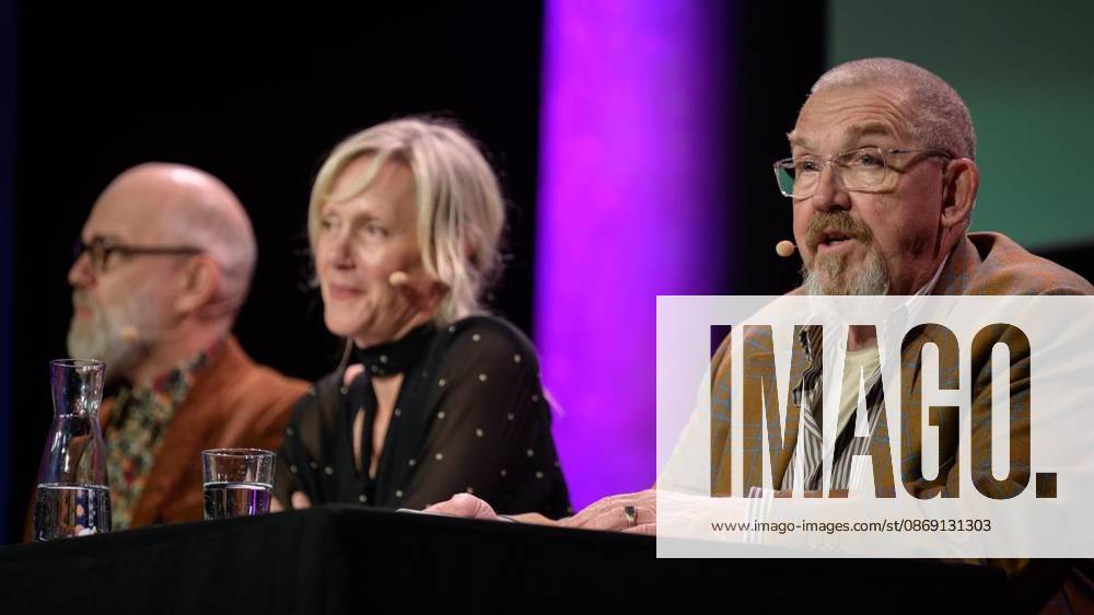 Dietmar Bär, Anna Schudt und Thomas Böhm bei der Lit.Ruhr auf Zeche Zollverein am Samstag, den 10. Oktober 2026, in Essen-Katernberg. Deutschland NRW Essen