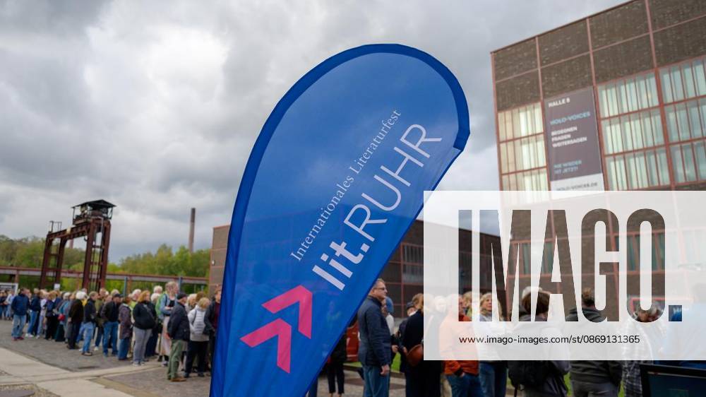 Lit.Ruhr auf Zeche Zollverein am Samstag, den 10. Oktober 2026, in Essen-Katernberg. Deutschland NRW Essen