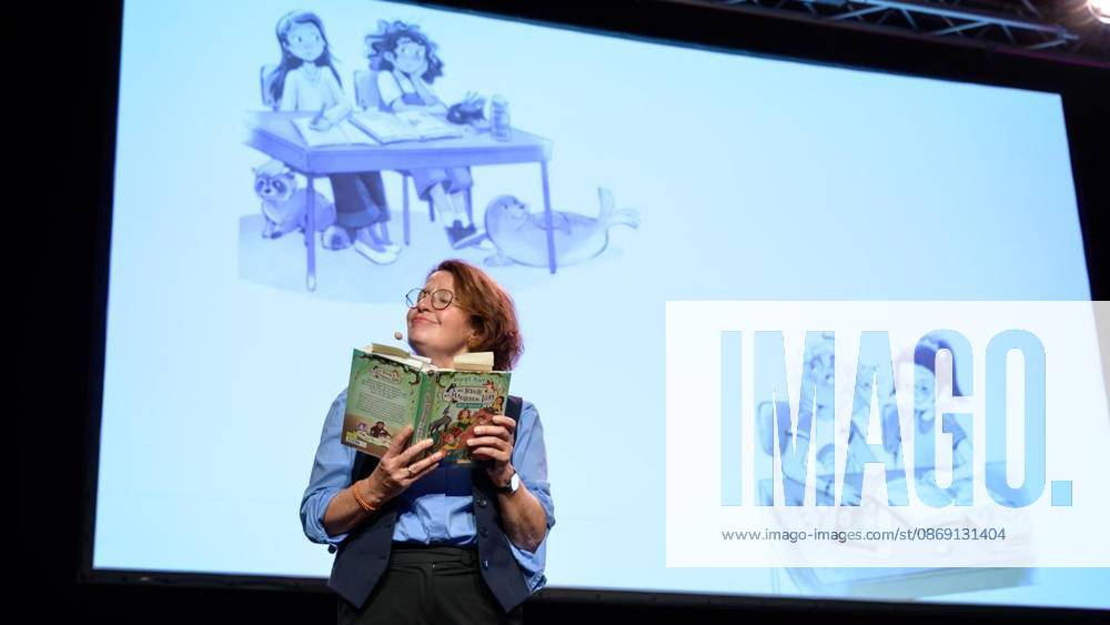 Margit Auer am Samstag, den 10. Oktober 2026, bei der Lit.Ruhr auf Zeche Zollverein in Essen-Katernberg. Deutschland NRW Essen
