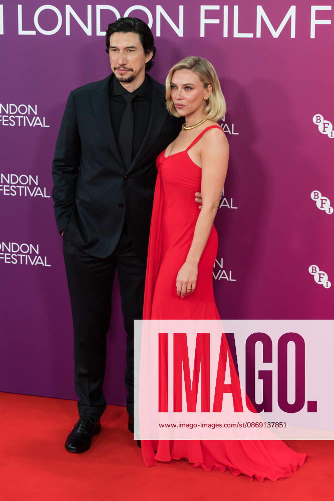 Paper Tiger Premiere at BFI London Film Festival LONDON, UNITED KINGDOM - OCTOBER 10: (L-R) Adam Driver and Scarlett Johansson attend the premiere of Paper Tiger during the 70th BFI London Film Festival at the Royal Festival Hall in London, United Kingdom on October 10, 2026. Wiktor Szymanowicz Anadolu London United Kingdom. Editorial use only. Please get in touch for any other usage.