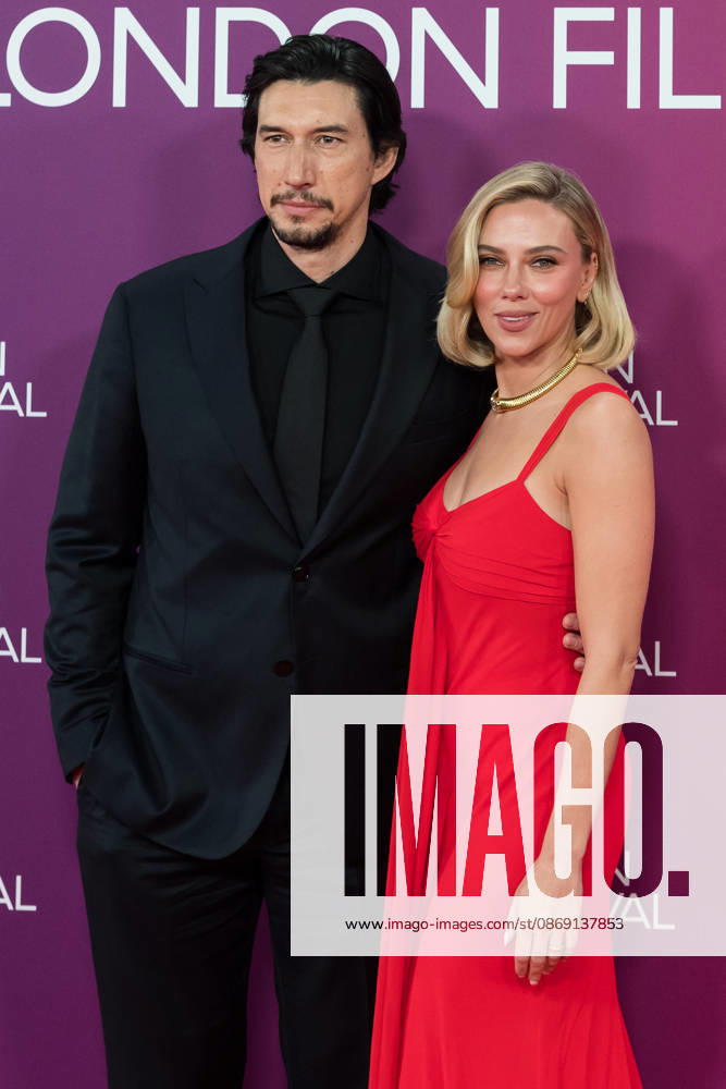 Paper Tiger Premiere at BFI London Film Festival LONDON, UNITED KINGDOM - OCTOBER 10: (L-R) Adam Driver and Scarlett Johansson attend the premiere of Paper Tiger during the 70th BFI London Film Festival at the Royal Festival Hall in London, United Kingdom on October 10, 2026. Wiktor Szymanowicz Anadolu London United Kingdom. Editorial use only. Please get in touch for any other usage.