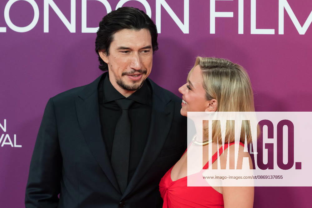 Paper Tiger Premiere at BFI London Film Festival LONDON, UNITED KINGDOM - OCTOBER 10: (L-R) Adam Driver and Scarlett Johansson attend the premiere of Paper Tiger during the 70th BFI London Film Festival at the Royal Festival Hall in London, United Kingdom on October 10, 2026. Wiktor Szymanowicz Anadolu London United Kingdom. Editorial use only. Please get in touch for any other usage.