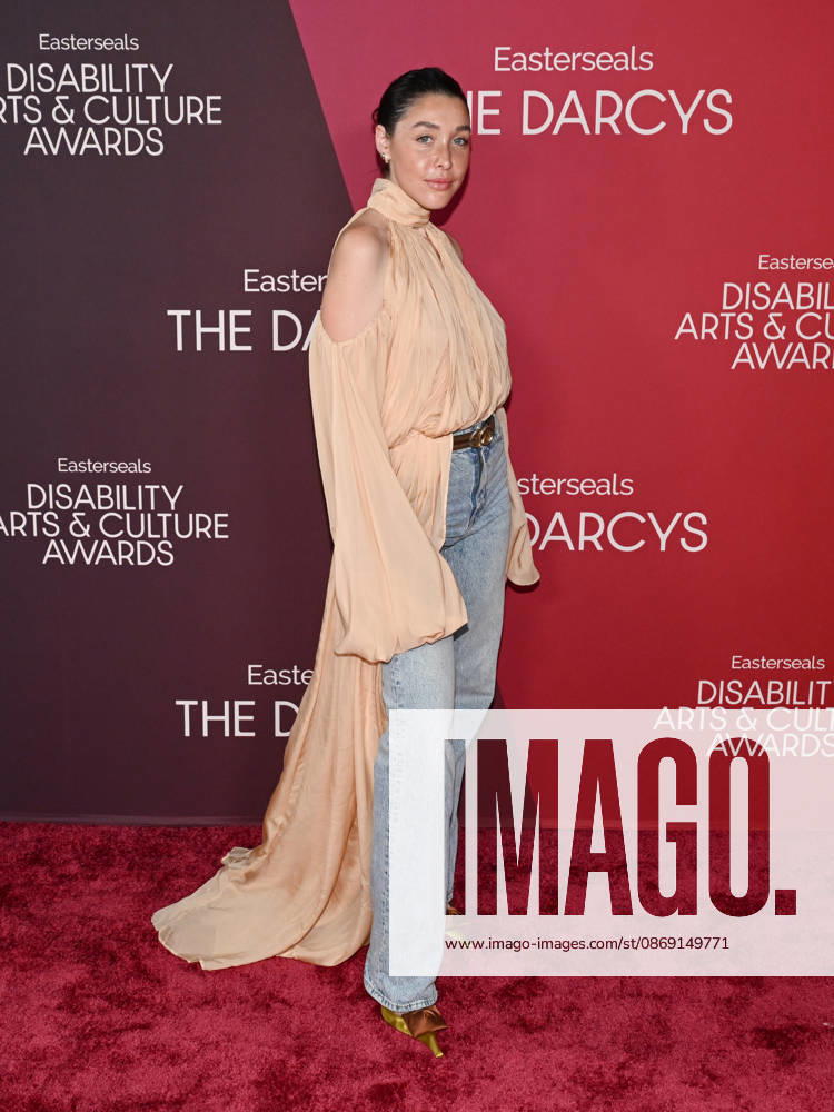 American actress, writer, and producer HANNA STEINattends the inaugural Easterseals Disability Arts & Culture Awards DARCYS Awards red carpet. Santa Monica USA - ZUMAb173 20261010_aap_b173_006