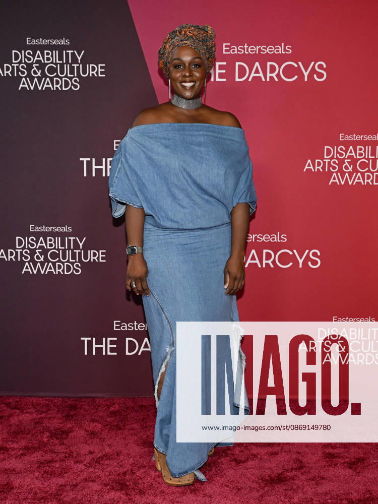 American politician STEPHANIE THOMAS attends the inaugural Easterseals Disability Arts & Culture Awards DARCYS Awards red carpet. Santa Monica USA - ZUMAb173 20261010_aap_b173_010