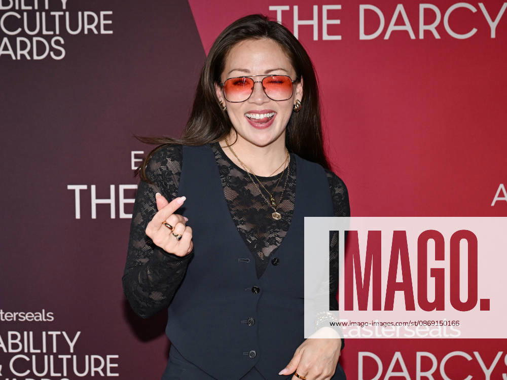 American actress, director, and producer FIONA RENE, 38, attends the inaugural Easterseals Disability Arts & Culture Awards DARCYS Awards red carpet. Santa Monica USA - ZUMAb173 20261010_aap_b173_034