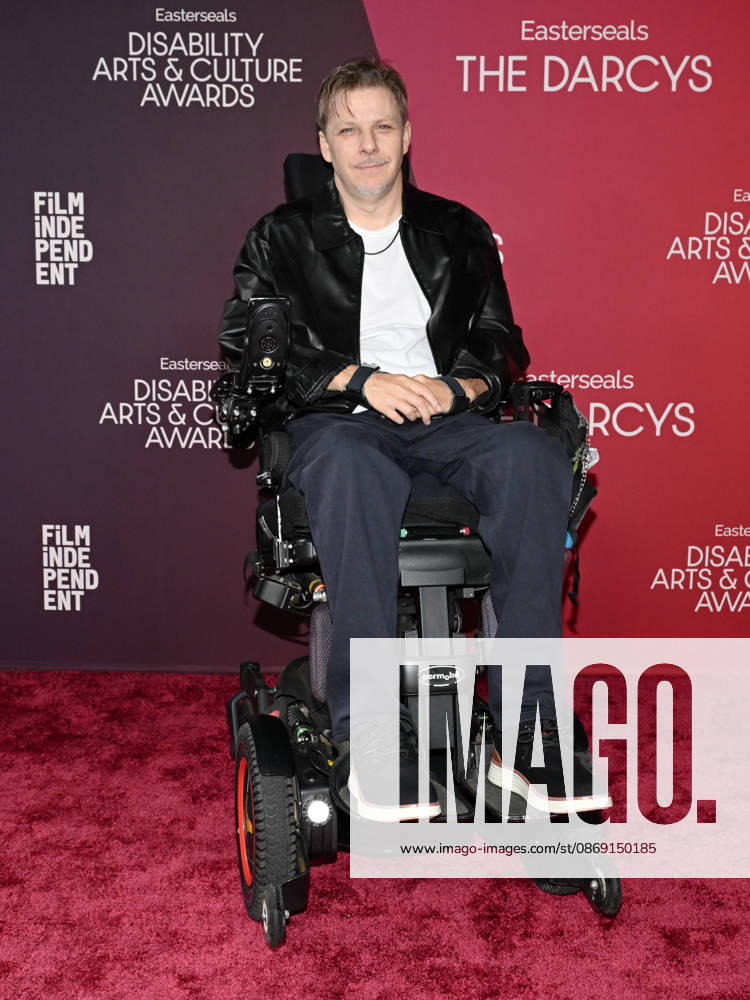 American actor TOBIAS FORREST attends the inaugural Easterseals Disability Arts & Culture Awards DARCYS Awards red carpet. Santa Monica USA - ZUMAb173 20261010_aap_b173_039