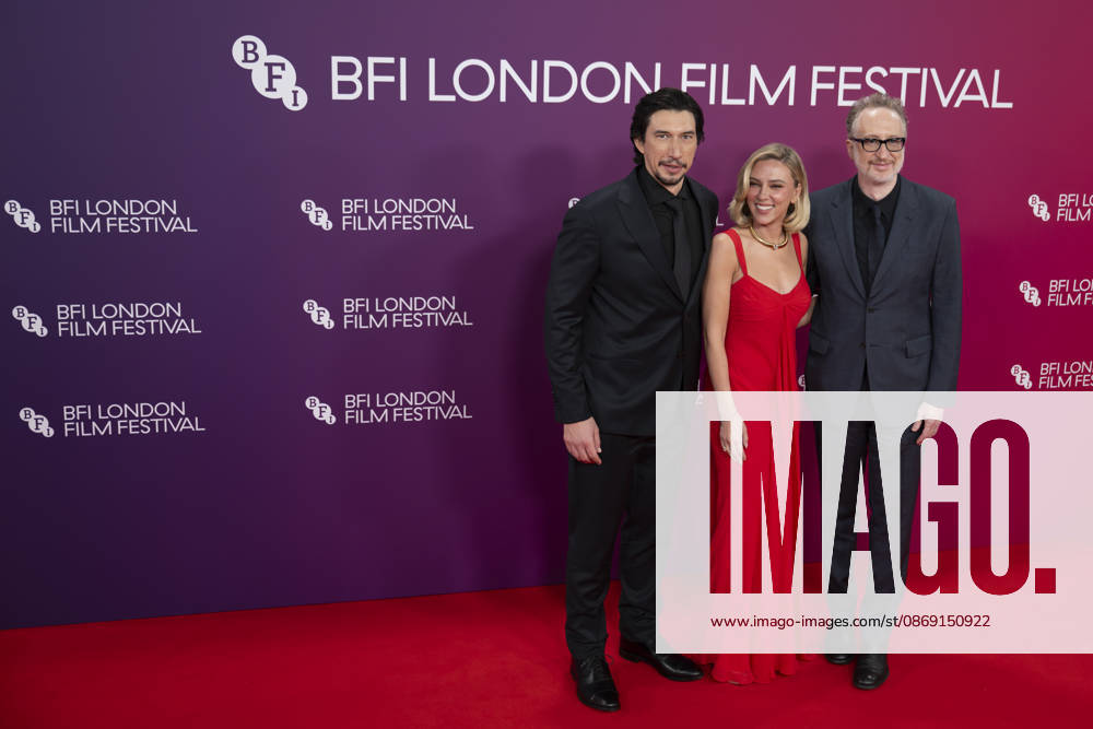 Premiere of ˜Paper Tiger as part of the 70th BFI London Film Festival at the Royal Festival Hall Featuring: Adam Driver, James Gray and Scarlett Johansson Where: London, United Kingdom When: 10 Oct 2026 Credit: Cover Images **NOT AVAILABLE FOR HELLO MAGAZINE** . NOT FOR USE BY NEWSPAPERS BASED IN THE UK.