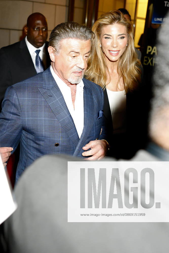 PaleyFest NY 2026: Tulsa King screening outside arrivals at The Paley Museum Featuring: Sylvester Stallone, Jennifer Flavin Where: New York City, New York, United States When: 10 Oct 2026 Credit: Jairo INSTARimages . NOT FOR USE BY NEWSPAPERS BASED IN THE UK.