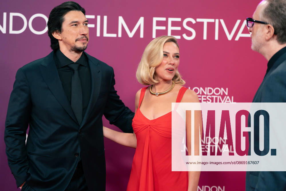 Paper Tiger Premiere at BFI London Film Festival Adam Driver, Scarlett Johansson and James Gray attend the premiere of Paper Tiger during the 70th BFI London Film Festival at the Royal Festival Hall in London, United Kingdom on October 10, 2026, Credit:Lounis Tiar Avalon United Kingdom, London, BFI Southbank, waterloo