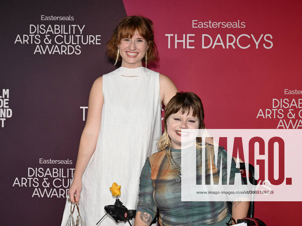 attends the inaugural Easterseals Disability Arts & Culture Awards DARCYS Awards red carpet. Santa Monica USA - ZUMAb173 20261010_aap_b173_052