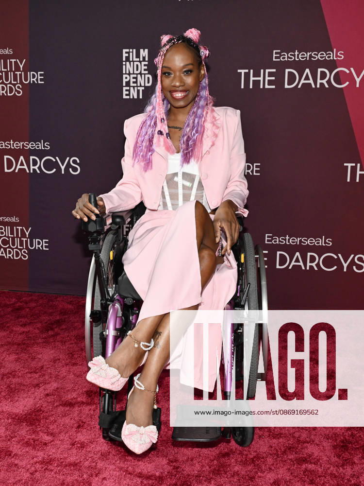 JILLIAN MERCADOA attends the inaugural Easterseals Disability Arts & Culture Awards DARCYS Awards red carpet. Santa Monica USA - ZUMAb173 20261010_aap_b173_063