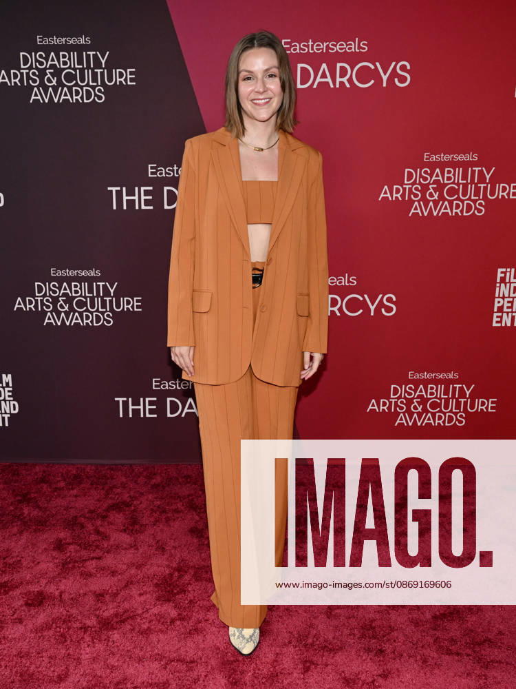 KIAH AMARA attends the inaugural Easterseals Disability Arts & Culture Awards DARCYS Awards red carpet. Santa Monica USA - ZUMAb173 20261010_aap_b173_071