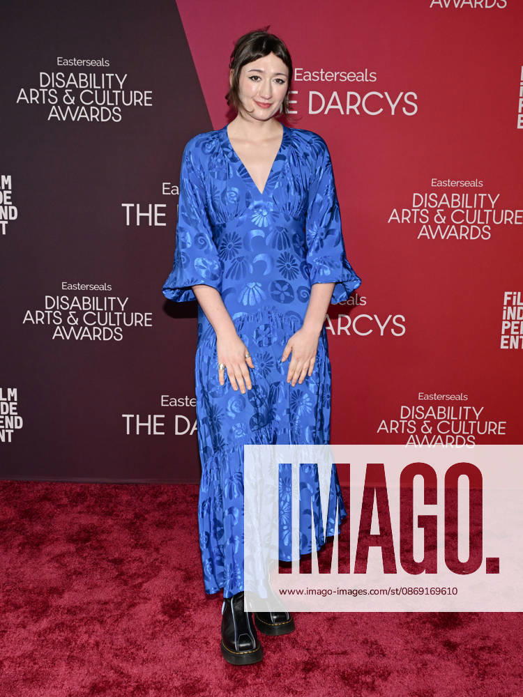 KATARINA POLJAK attends the inaugural Easterseals Disability Arts & Culture Awards DARCYS Awards red carpet. Santa Monica USA - ZUMAb173 20261010_aap_b173_073