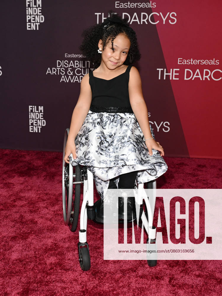 CESILY COLLETTE TAYLOR attends the inaugural Easterseals Disability Arts & Culture Awards DARCYS Awards red carpet. Santa Monica USA - ZUMAb173 20261010_aap_b173_087