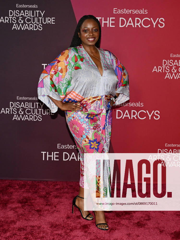 AALIYAH WILLIAMS attends the inaugural Easterseals Disability Arts & Culture Awards DARCYS Awards red carpet. Santa Monica USA - ZUMAb173 20261010_aap_b173_098
