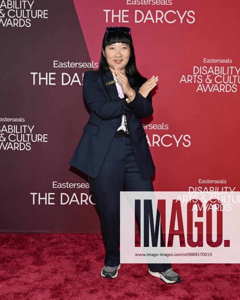 ANNA SARGENT attends the inaugural Easterseals Disability Arts & Culture Awards DARCYS Awards red carpet. Santa Monica USA - ZUMAb173 20261010_aap_b173_102