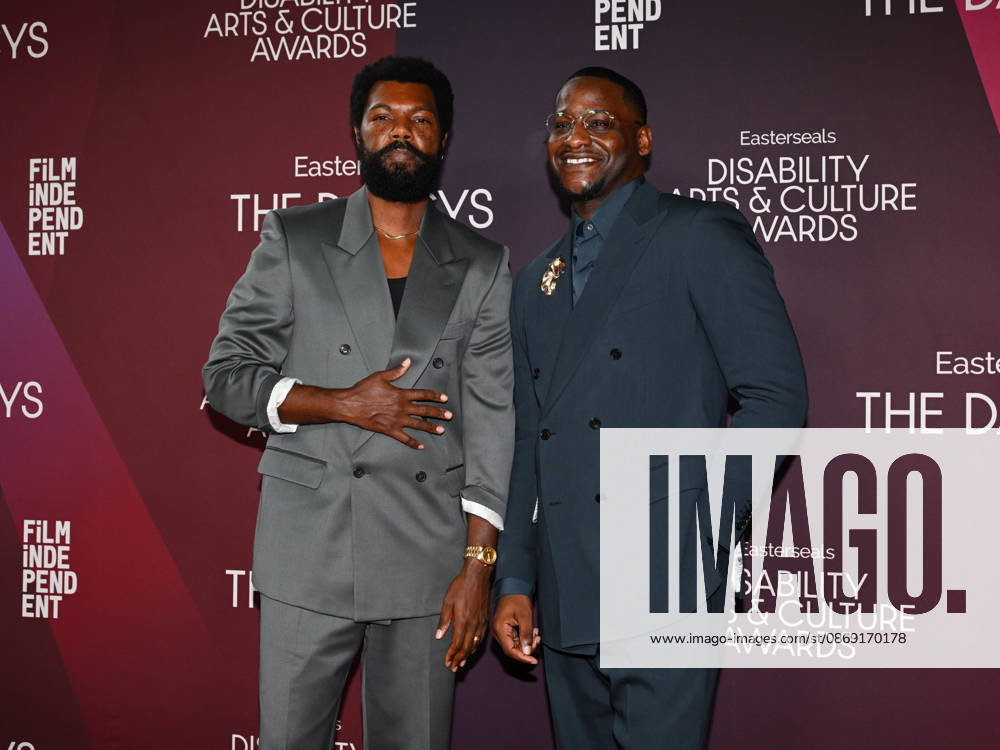 American actor and producer WILL CATLETT and American writer and director DAVID FORTUNE attend the inaugural Easterseals Disability Arts & Culture Awards DARCYS Awards red carpet. Santa Monica USA - ZUMAb173 20261010_aap_b173_120