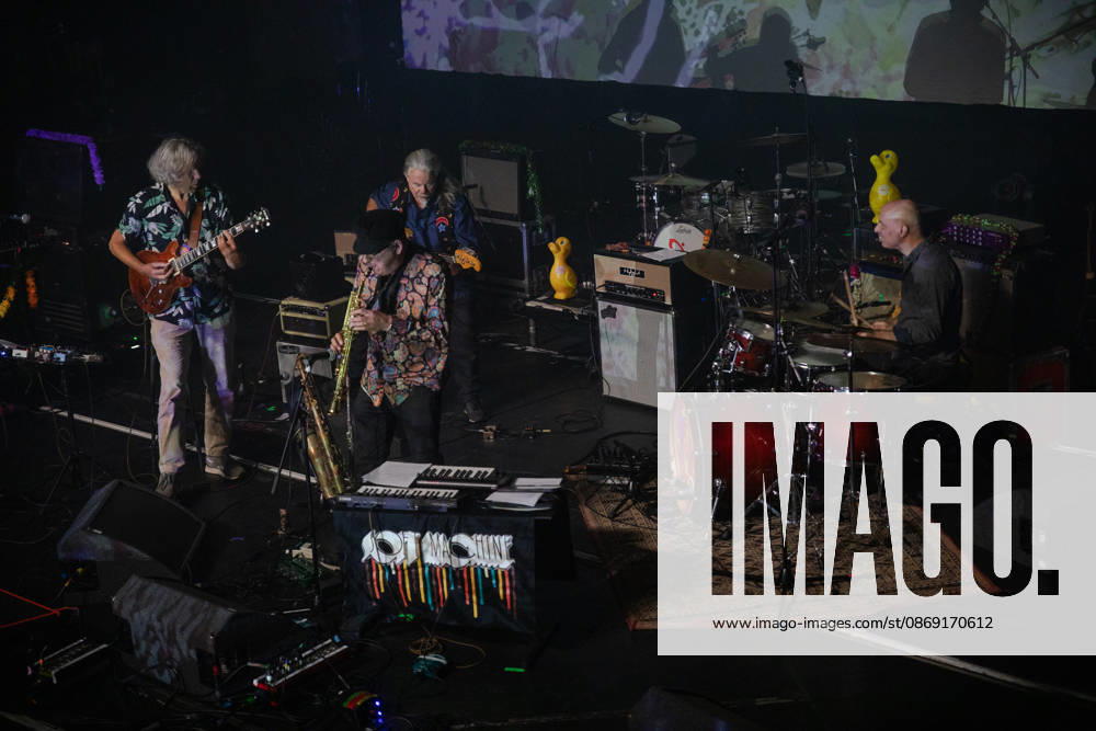 The Syd Barrett 80th Birthday Concert, The Corn Exchange, Cambridge, UK, 10 October 2026. 10 October 2026: English prog rock band The Soft Machine play The Syd Barrett 80th Birthday Concert at The Corn Exchange, Cambridge, UK., Credit:Stuart Hogben Avalon