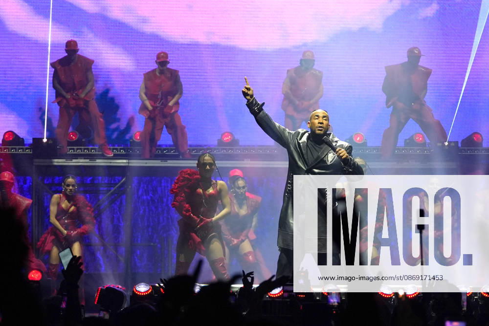 Puerto Rican singer Don Omar performs during his concert at the Barclays Center in New York, United States, 10 October 2026. Don Omar Concert in New York !ACHTUNG: NUR REDAKTIONELLE NUTZUNG!