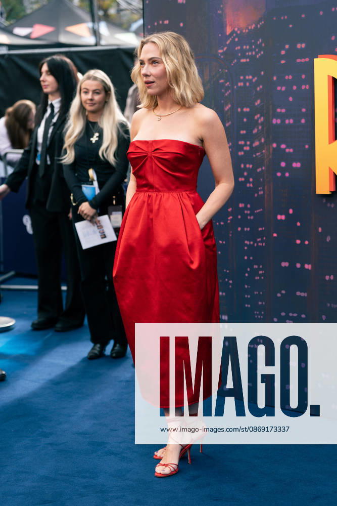 Scarlett Johansson attends the Ray Gunn Gala during the 70th BFI London Film Festival at The Royal Festival Hall. London United Kingdom - ZUMAs197 20261010_aaa_s197_577