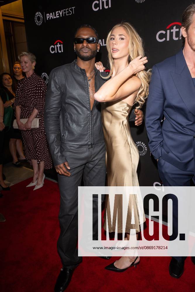 (L-R) Jay Will and Scarlet Rose Stallone attend.screening of Tulsa King during PaleyFest NY 2026 at The Paley Museum on October 10, 2026 in New York City. New York United States - ZUMAs197 20261010_aaa_s197_712