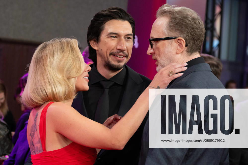 Scarlett Johansson, Adam Driver and James Gray attends Paper Tiger Gala during the BFI London Film Festival, at the Royal Festival Hall in London, England. UK. Saturday 10th October 2026