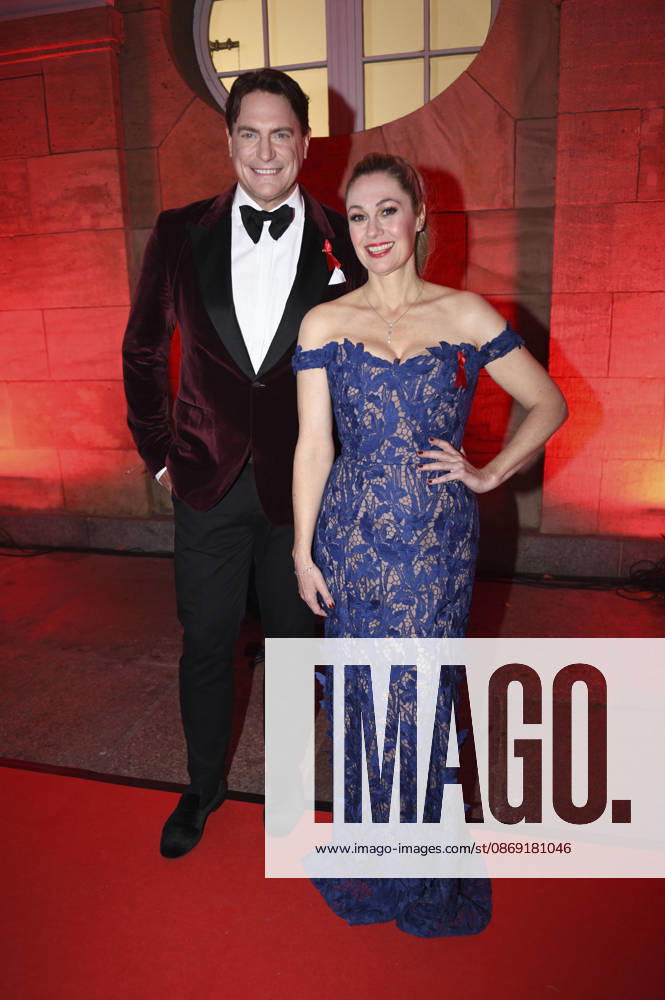 Benjamin Bieneck und Ruth Moschner bei der 18. Hope Gala 2026 im Schauspielhaus. Dresden