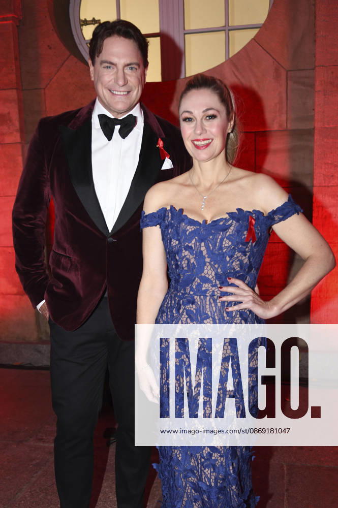 Benjamin Bieneck und Ruth Moschner bei der 18. Hope Gala 2026 im Schauspielhaus. Dresden