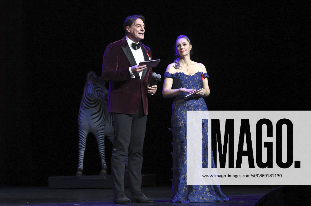Benjamin Bieneck und Ruth Moschner bei der 18. Hope Gala 2026 im Schauspielhaus. Dresden