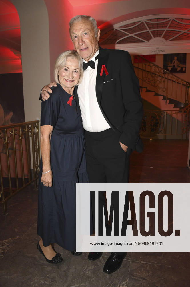Eduard Geyer mit Ehefrau Angelika Geyer bei der 18. Hope Gala 2026 im Schauspielhaus. Dresden