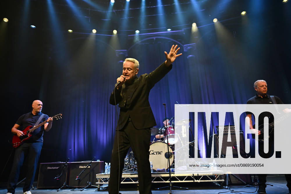 ˜Gene performing at Roundhouse, London LONDON, ENGLAND - OCTOBER 10: Steve Mason, Martin Rossiter, Matt James and Kevin Miles of ˜Gene performing at Roundhouse, Chalk Farm on October 10 in London, England. CAP MAR MAR Great Britain UK