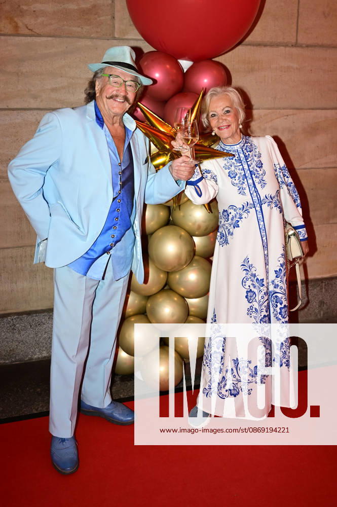 Dorit Gäbler mit Ehemann Karl-Heinz Bellmann bei der 18. Hope Gala 2026 im Schauspielhaus. Dresden
