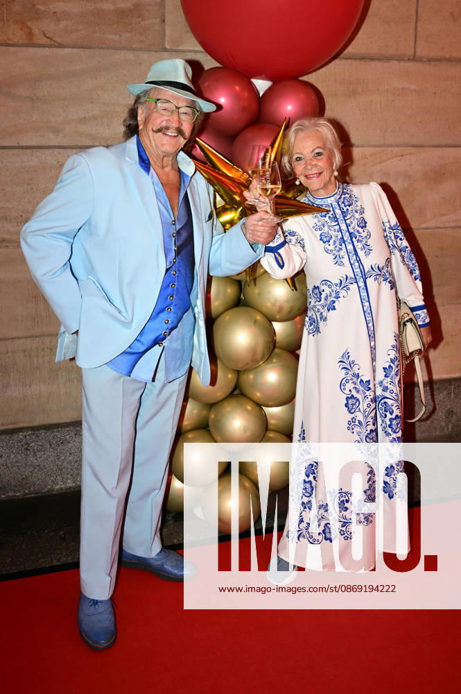 Dorit Gäbler mit Ehemann Karl-Heinz Bellmann bei der 18. Hope Gala 2026 im Schauspielhaus. Dresden