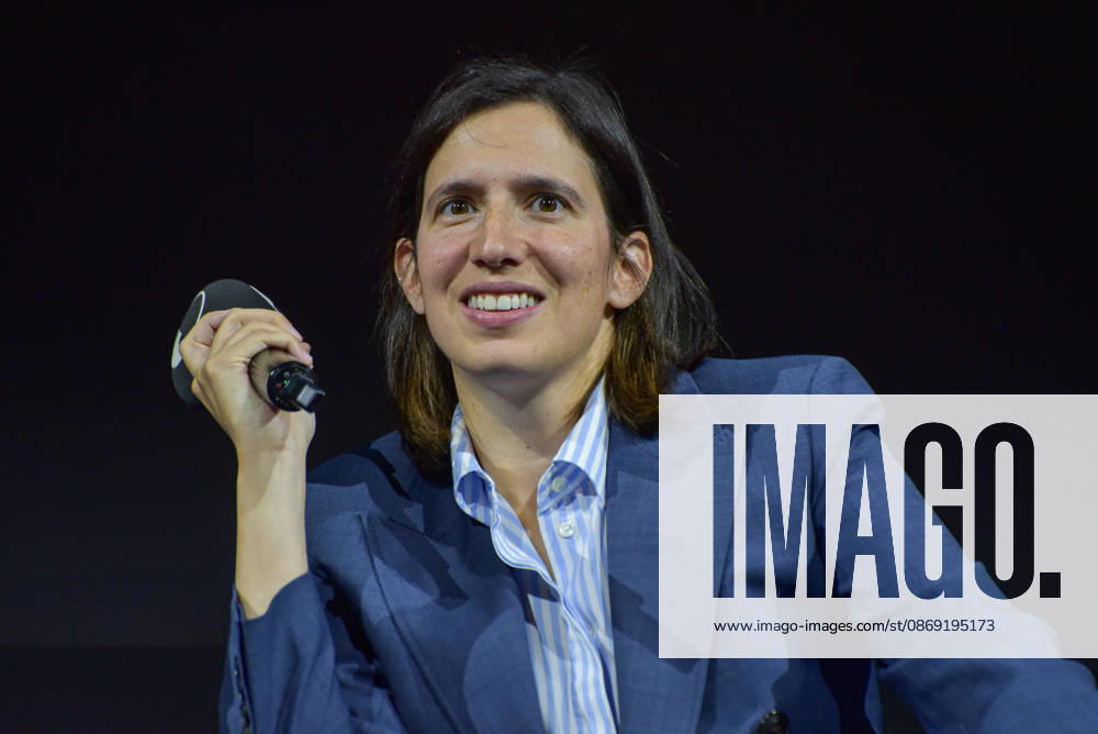 Partito Democratico Secretary Elly Schlein speaks during the panel Faccia a Faccia con i politici at the Rumore Festival 2026 at Acquario Romano in Rome on October 11, 2026. Rome Italy - ZUMAn299 20261011_zip_n299_036