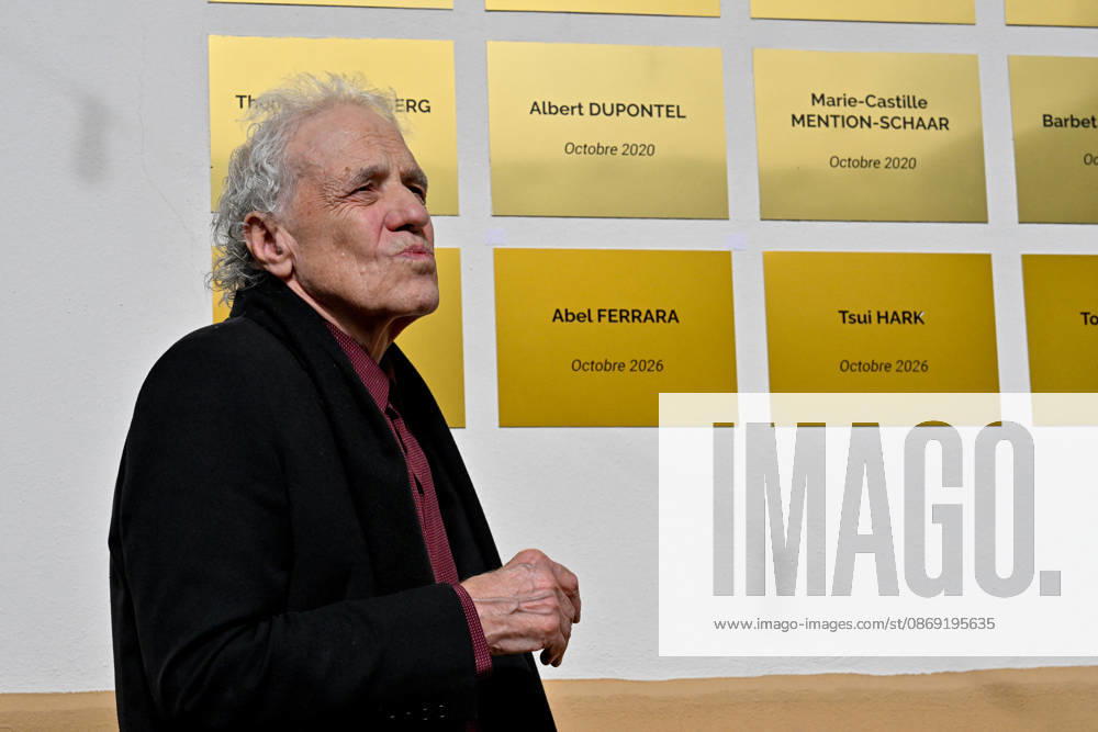 18th Lumiere Festival Bad Lieutenant Screening Abel Ferrara unveiling a commemorative plate in his honor on the Film Makers Wall after the screening of the movie Bad Lieutenant during the 18th Lyon Lumiere Film Festival in Lyon, France on 11 October 2026. Photo by Julien Reynaud APS-Medias ABACAPRESS.COM Lyon France
