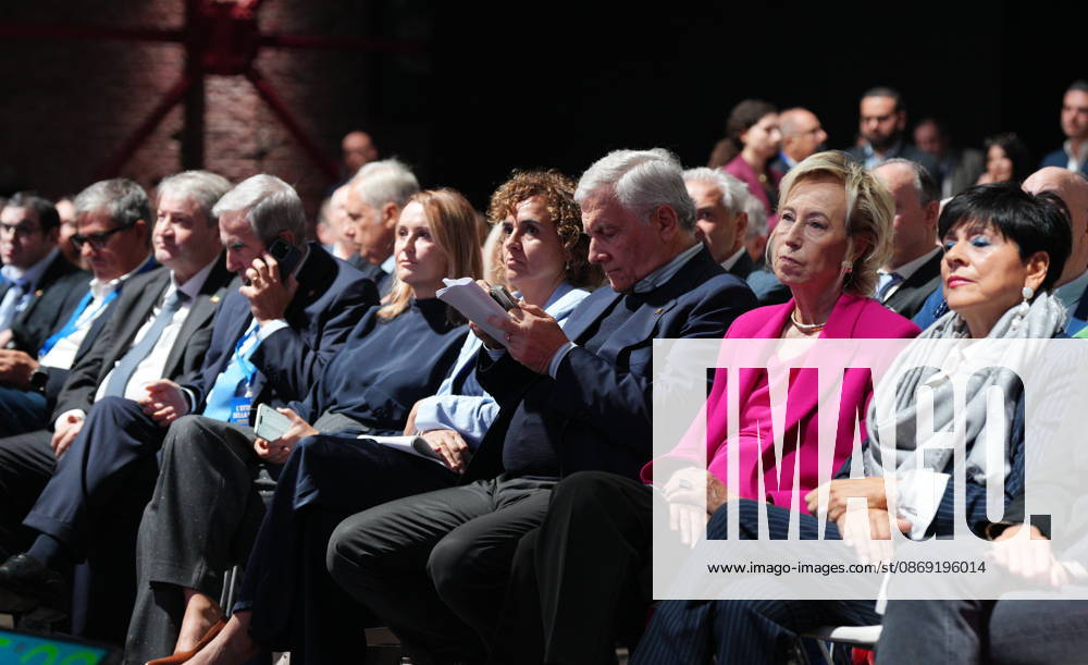 IPA89549653 - Milan, October 11, 2026, Forza Italia Event: The Optimism of Will at the East End Studios on Via Mecenate with Antonio Tajani