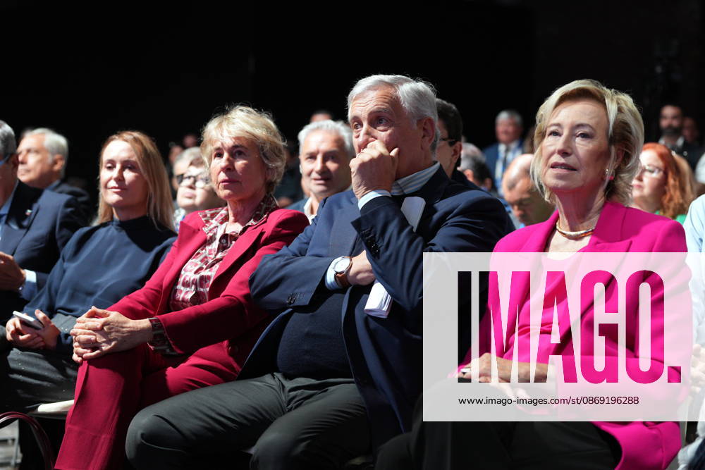 IPA89549673 - Milan, October 11, 2026, Forza Italia Event: The Optimism of Will at the East End Studios on Via Mecenate with Antonio Tajani, Stefania Craxi, and Lettizia Moratti