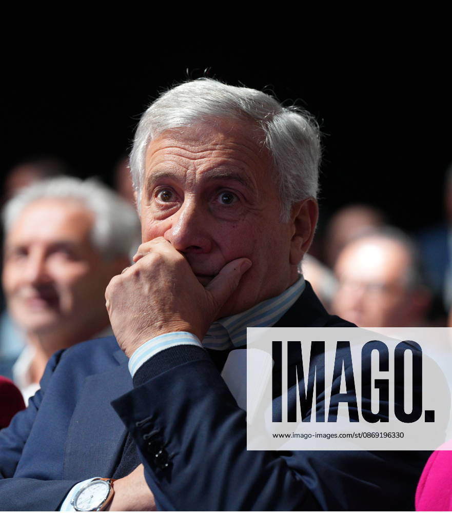 IPA89549672 - Milan, October 11, 2026, Forza Italia Event: The Optimism of Will at the East End Studios on Via Mecenate with Antonio Tajani