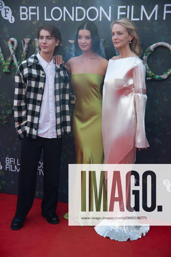 London Film Festival 2026 - Wildwood Festival Gala Arrivals at Royal Festival Hall, Southbank, London, UK - 11 October, 2026 (L-R) - Jacob Tremblay, Peyton Elizabeth Lee and Carey Mulligan attends the Festival Gala of Wildwood at The 70th BFI London Film Festival at Royal Festival Hall, Southbank, London, England, UK on Sunday 11 October, 2026., Credit:Justin Ng Avalon UK, England, London, Royal Festival Hall, Southbank